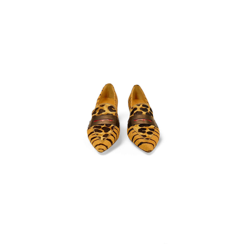 Viola Ricci Linda - mocassino maculato animalier Online