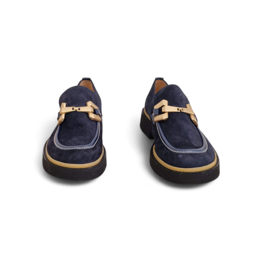 Viola Ricci Alice - Mocassino bleu' In Saldo