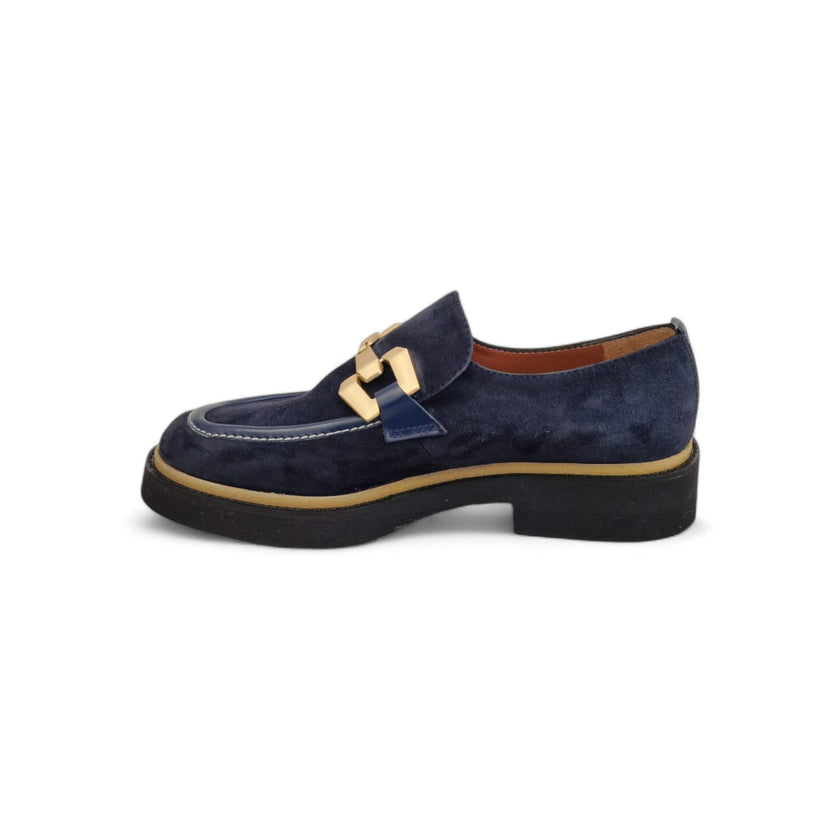 Viola Ricci Alice - Mocassino bleu' In Saldo