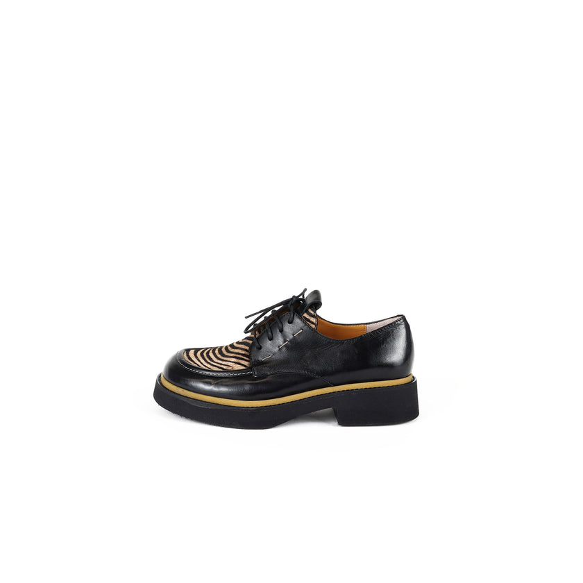 Viola Ricci Alice - Scarpa allacciata Nera 2025