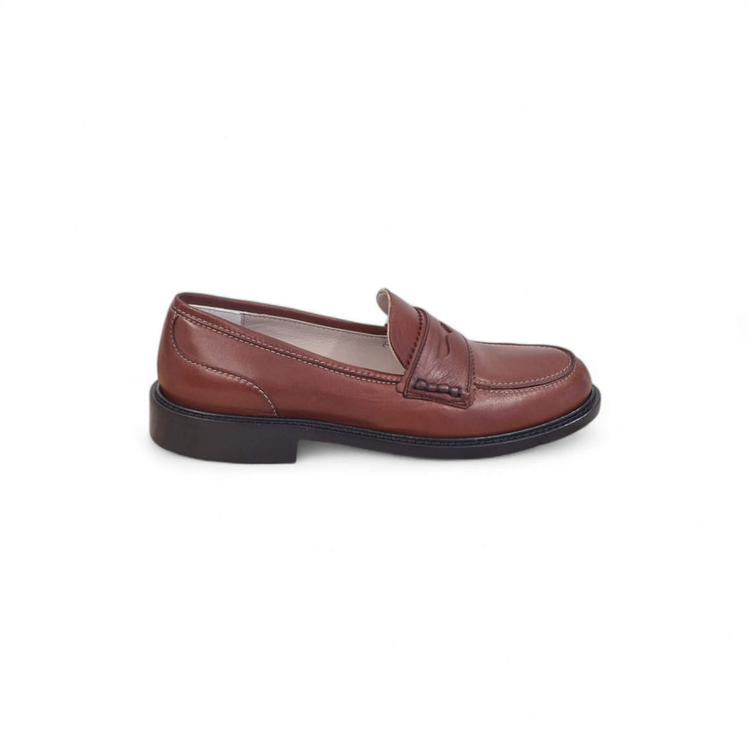 Viola Ricci Gaia - Mocassino nappa glove rhum - basic Promozione