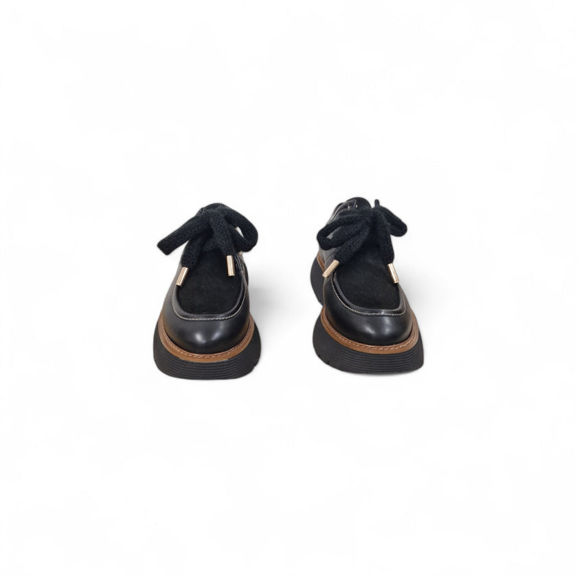 Viola Ricci Gio - Scarpa allacciata nera kav Shopping Online