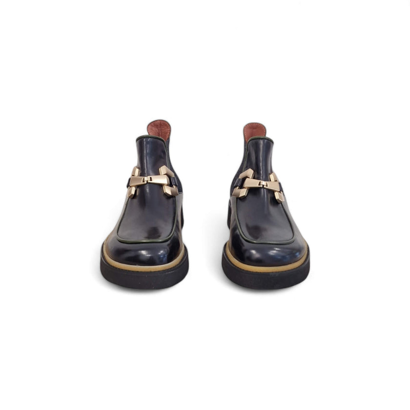 Viola Ricci Alice - Stivaletto beatles pelle nera Hotsell