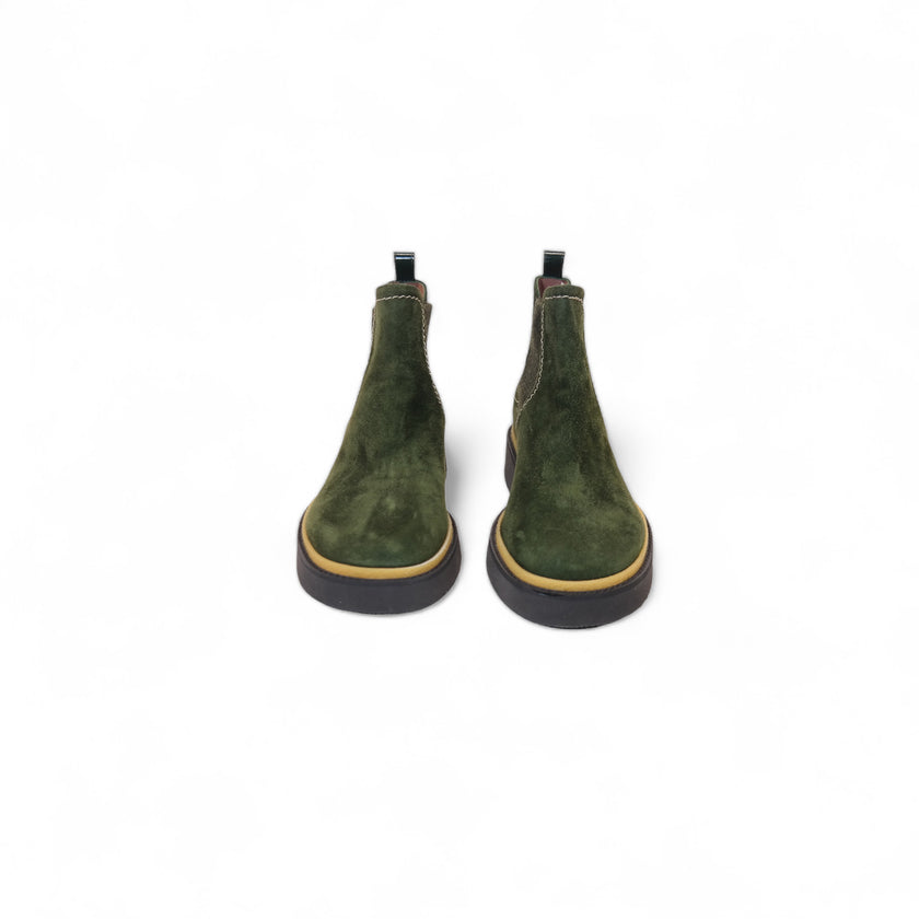 Viola Ricci Alice - Stivaletto beatles verde Saldi Di Fabbrica