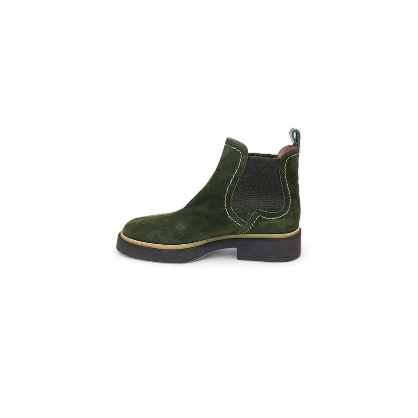 Viola Ricci Alice - Stivaletto beatles verde Saldi Di Fabbrica