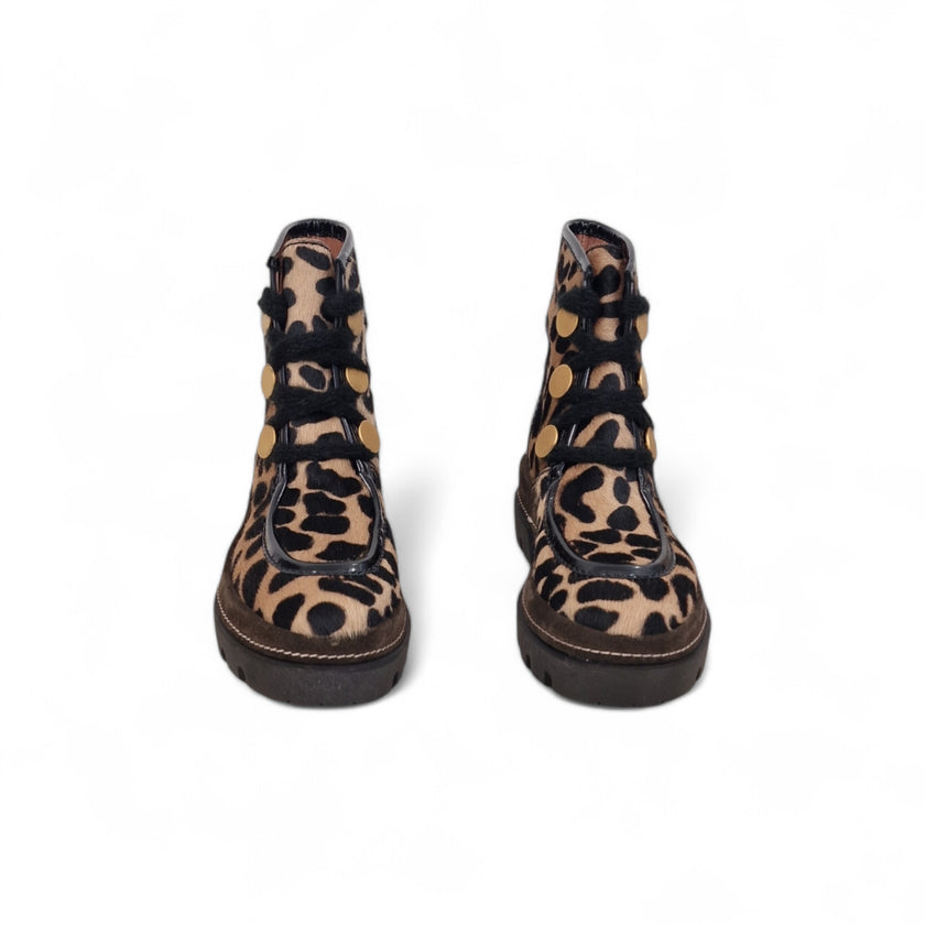 Viola Ricci Gio - Anfibio pelle maculato safari Moda