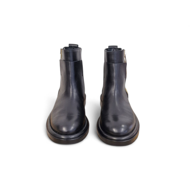 Viola Ricci Gio - Stivaletto in pelle nera Promozione