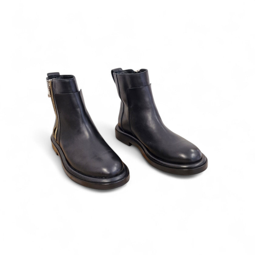 Viola Ricci Gio - Stivaletto in pelle nera Promozione