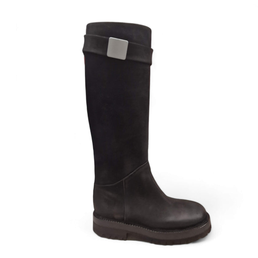 Viola Ricci Sally - stivale alto nero Promozione Limitata
