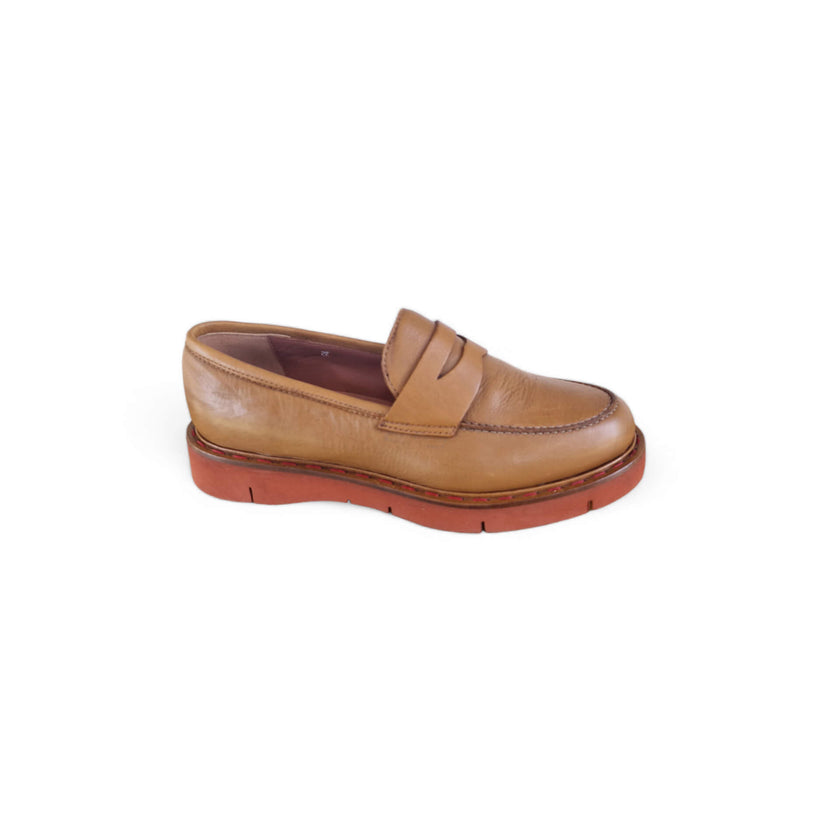 Viola Ricci Polly - mocassino in pelle - col. cuoio Shopping Online