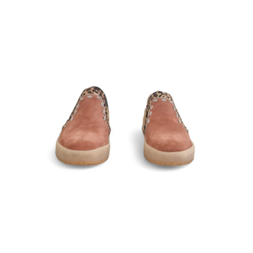 Viola Ricci Regina - slip on in pelle rosa antico animalier - smith I Più Venduti