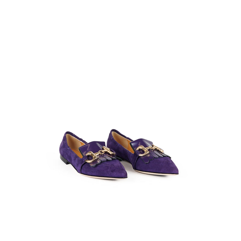 Viola Ricci Venus - Mocassino in camoscio Viola 2025