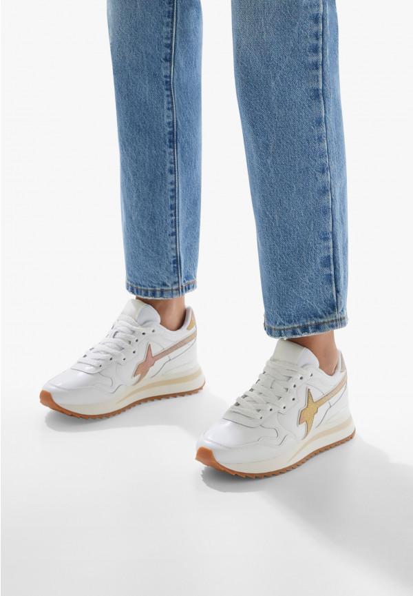 W6yz Sneakers in pelle Bianco -YAK-W Promozione