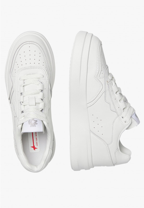W6yz Sneakers in pelle Bianco ghiaccio -XENIA W Novità