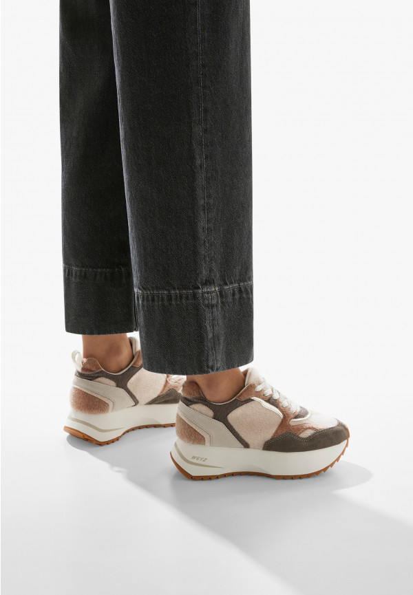 W6yz Sneakers in suede Beige -ANNY 2 W Presa