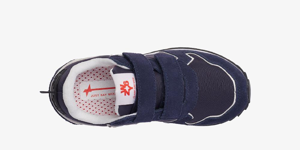 W6yz Sneakers con dettagli argentati Blu -JET VL-J In Vendita