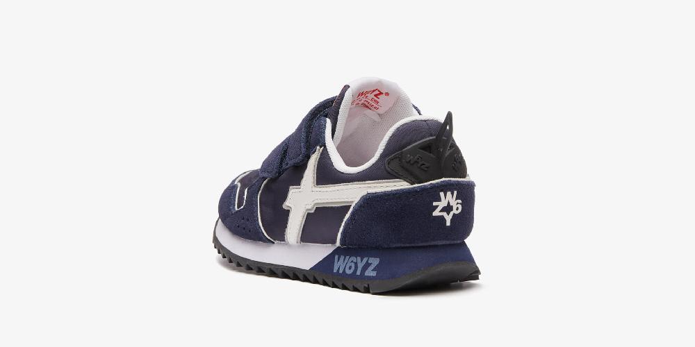 W6yz Sneakers con dettagli argentati Blu -JET VL-J In Vendita