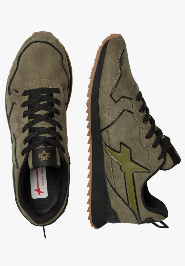 W6yz Sneakers in suede Militare -JET-M Promozione