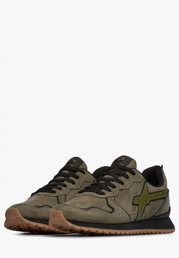 W6yz Sneakers in suede Militare -JET-M Promozione