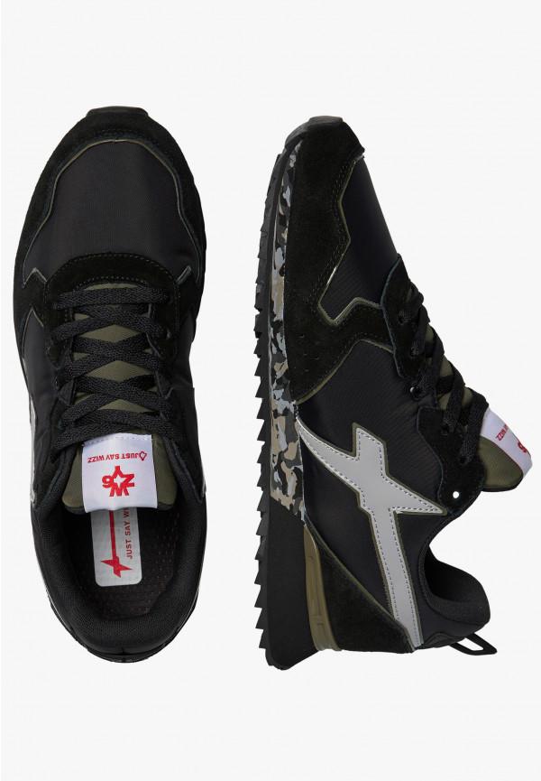 W6yz Sneakers in tessuto tecnico e suede Nero -JET-M Soddisfazione Garantita