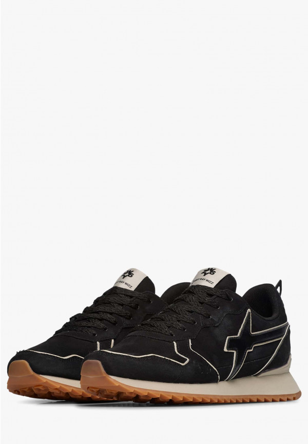 W6yz Sneakers in suede Nero -JET-M Qualità Garantita