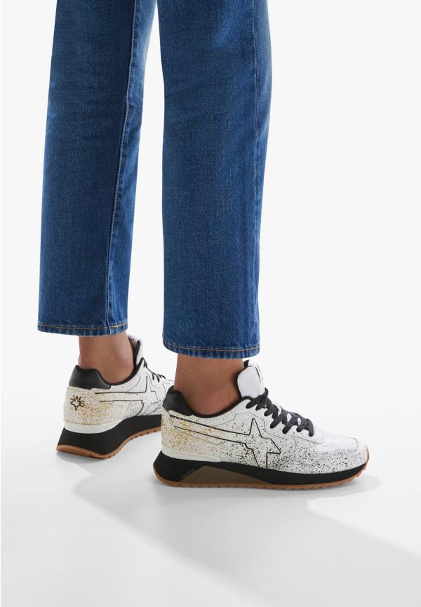 W6yz Sneakers in ecopelle Bianco -YAK-M Moda
