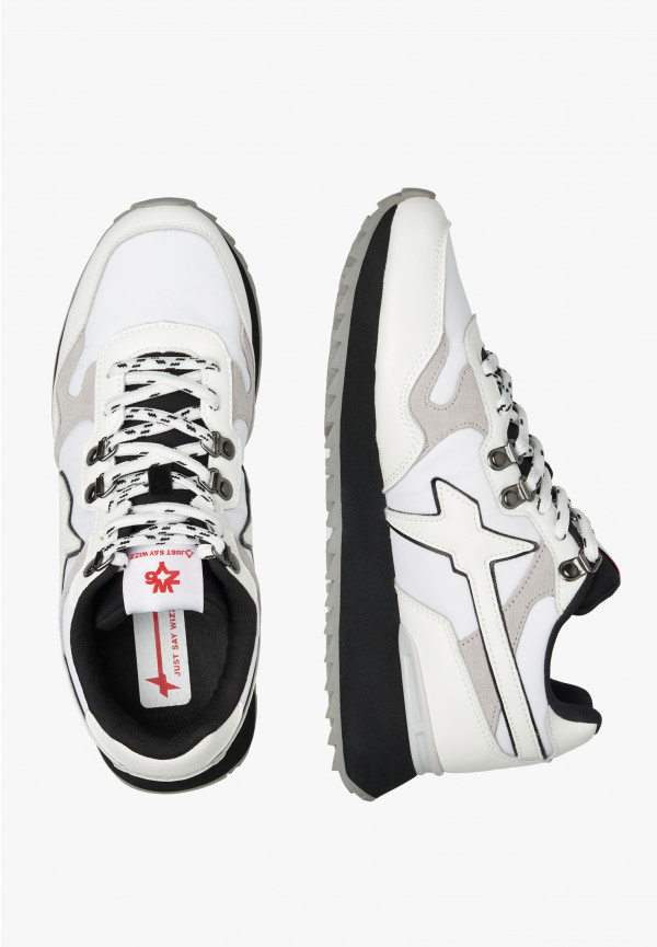 W6yz Sneakers in ecopelle e tessuto tecnico Bianco -YAK-M 2025
