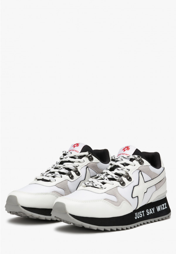 W6yz Sneakers in ecopelle e tessuto tecnico Bianco -YAK-M 2025