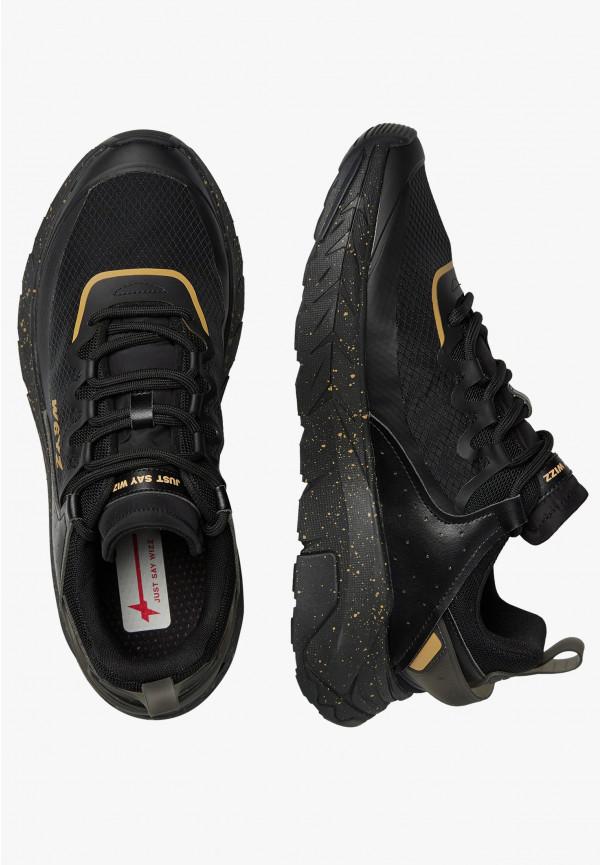 W6yz Sneakers in ecopelle e tessuto tecnico Nero -WILL-M Spedizione Gratuita