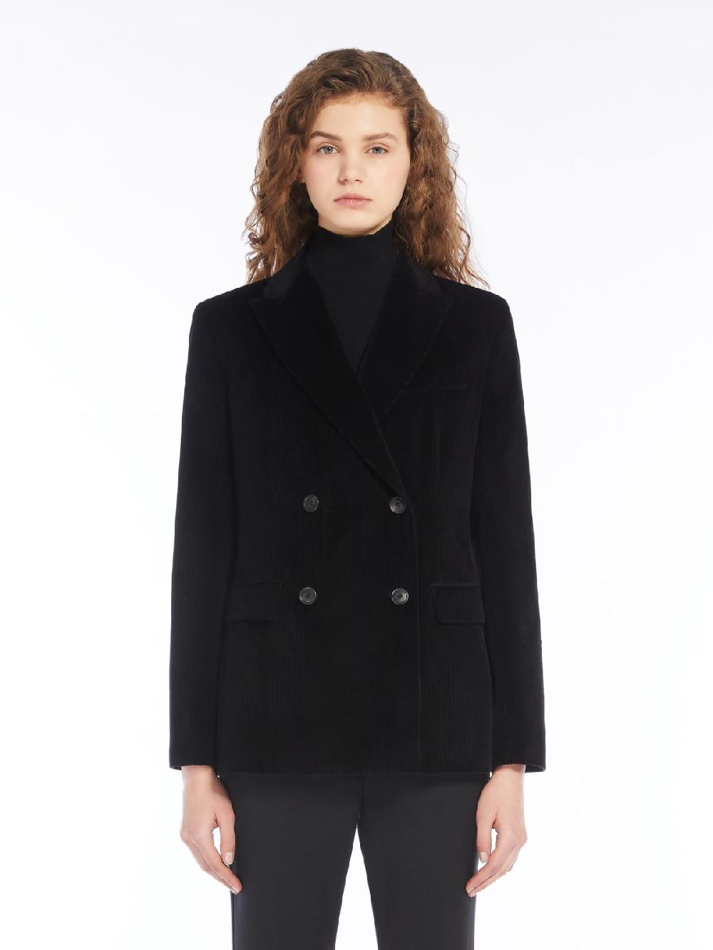 Weekend Blazer doppiopetto in velluto Moda