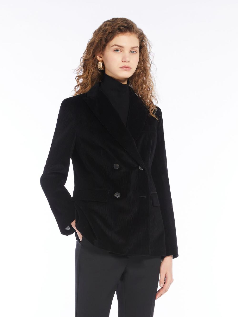 Weekend Blazer doppiopetto in velluto Moda