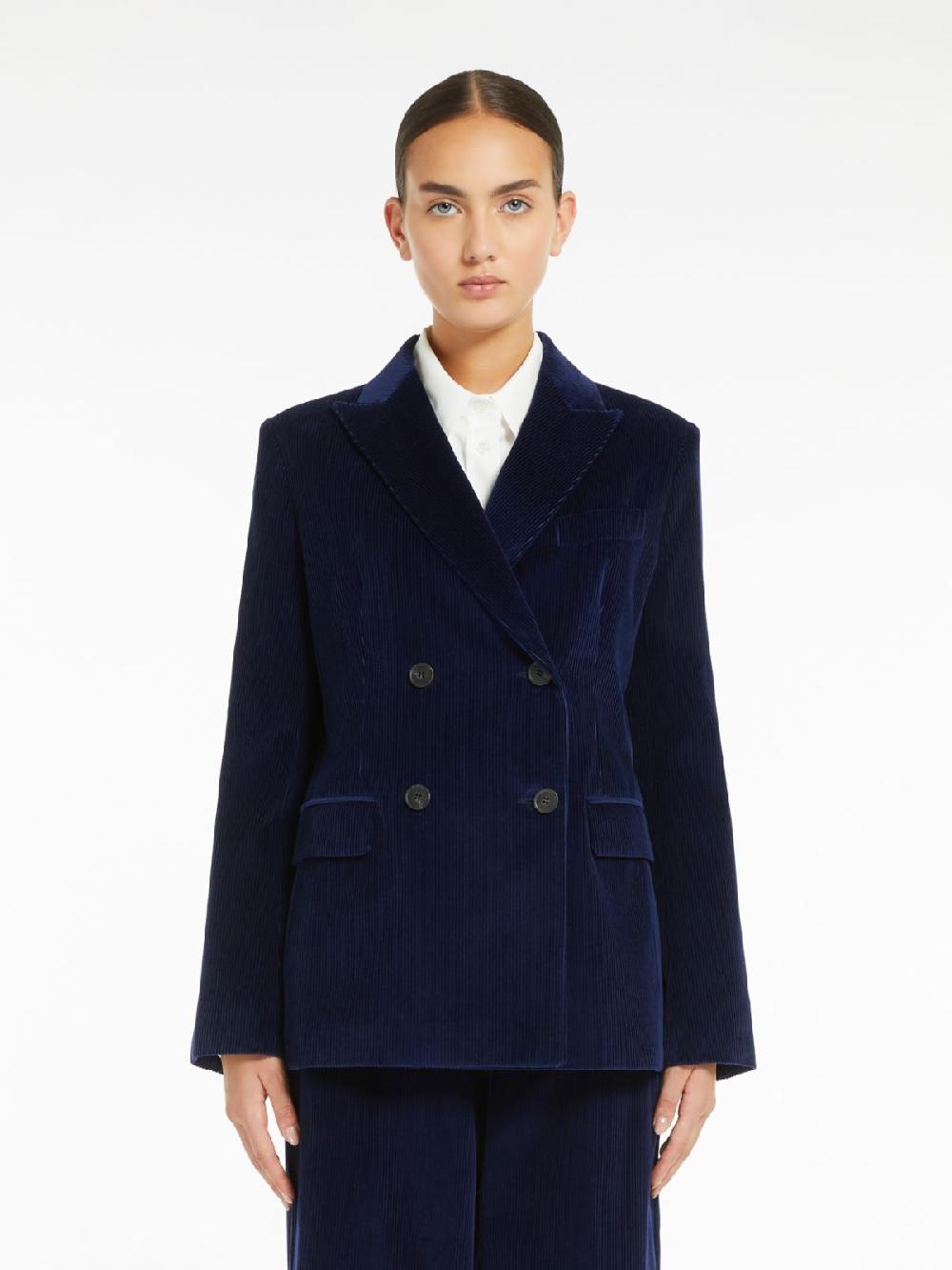 Weekend Blazer doppiopetto in velluto Italia