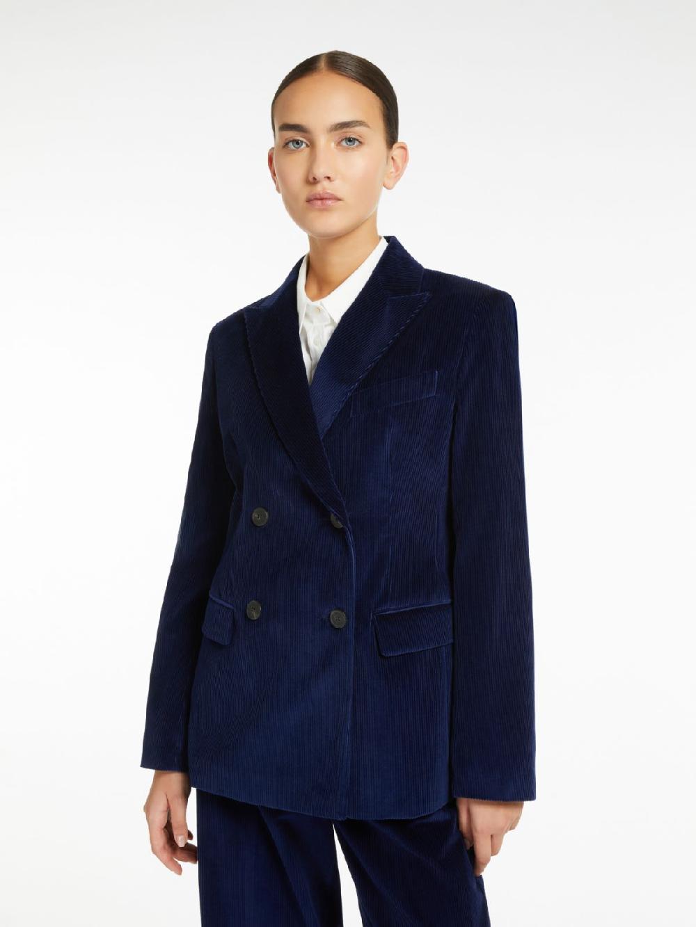 Weekend Blazer doppiopetto in velluto Italia