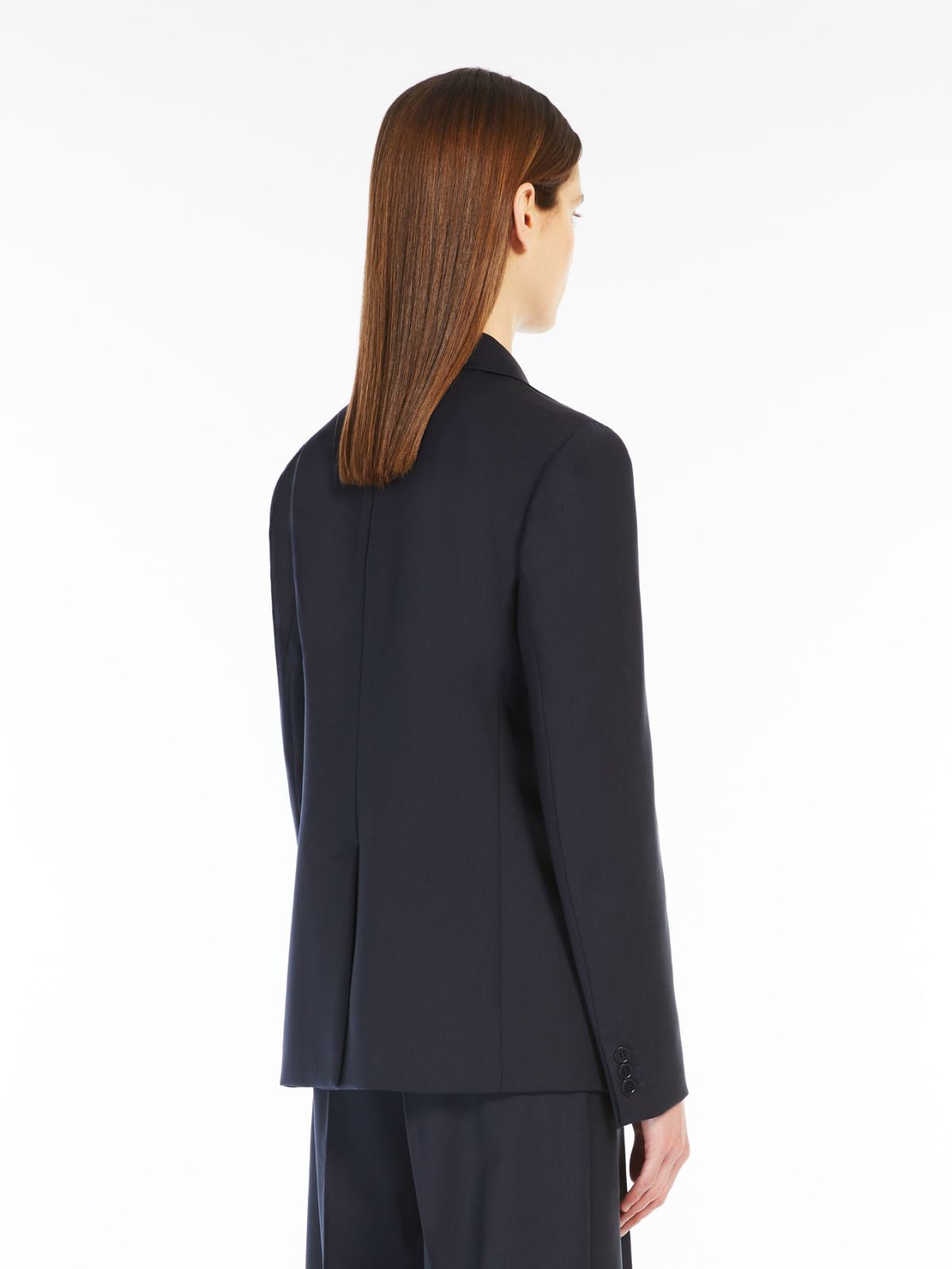 Weekend Blazer in lana natural stretch Promozione