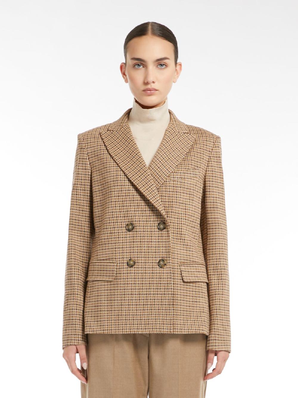 Weekend Blazer doppiopetto in jersey jacquard Pezzi Unici