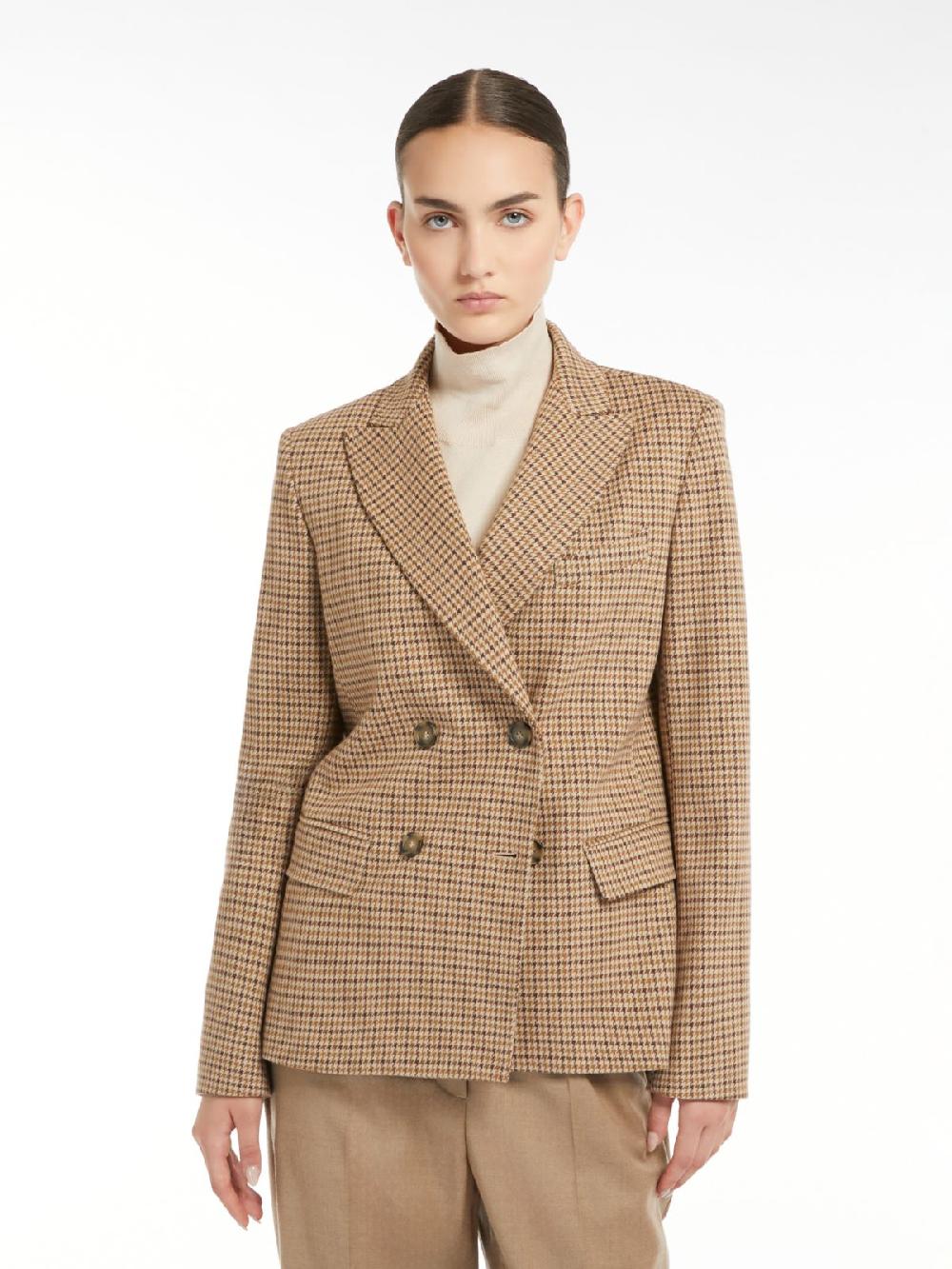 Weekend Blazer doppiopetto in jersey jacquard Pezzi Unici