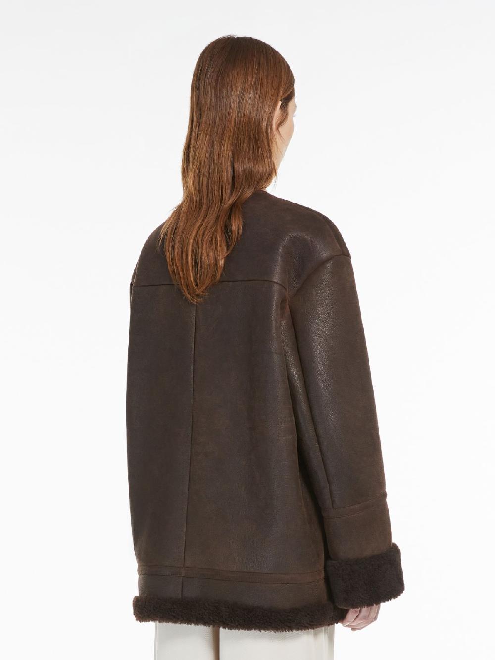 Weekend Cappotto girocollo in montone Negozi Online