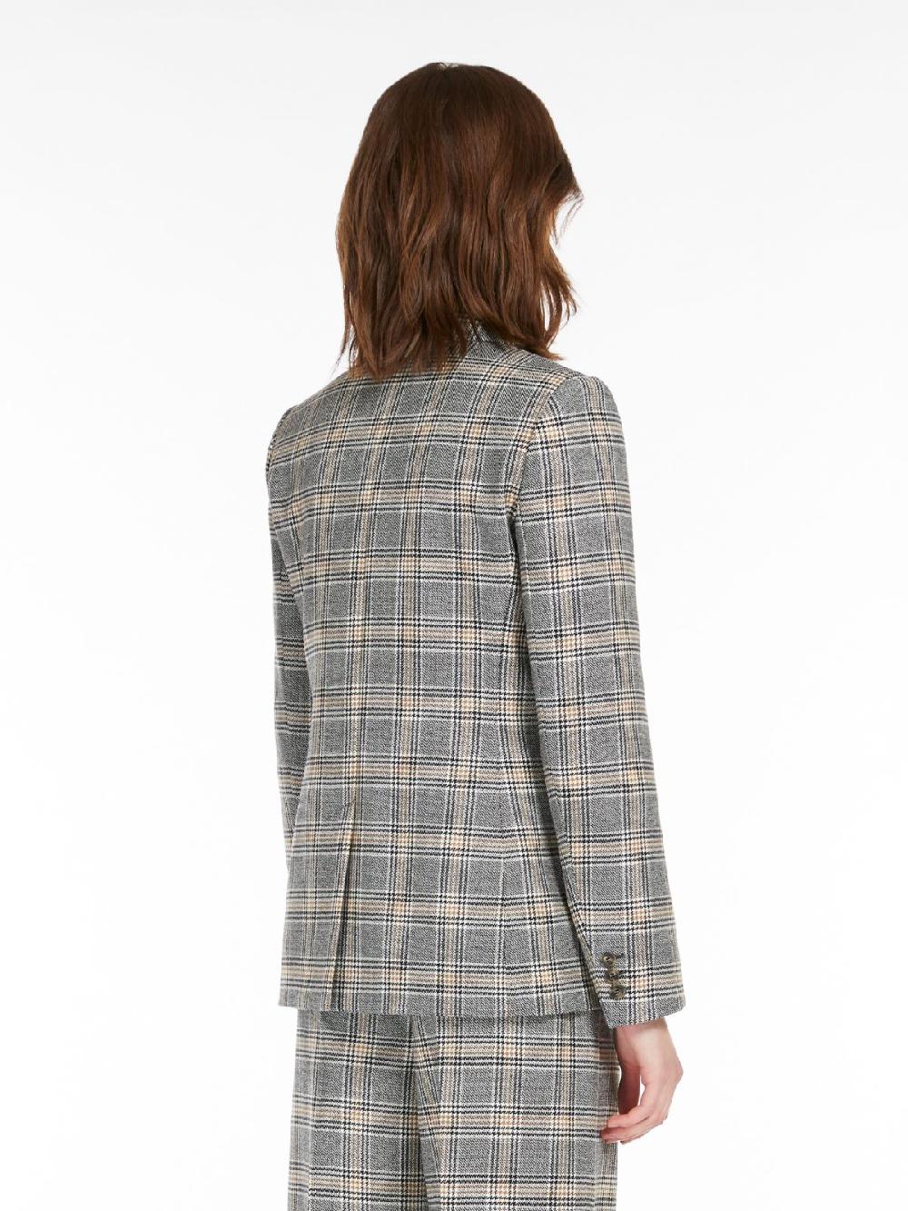 Weekend Blazer in lana disegnata Prezzo Ridotto