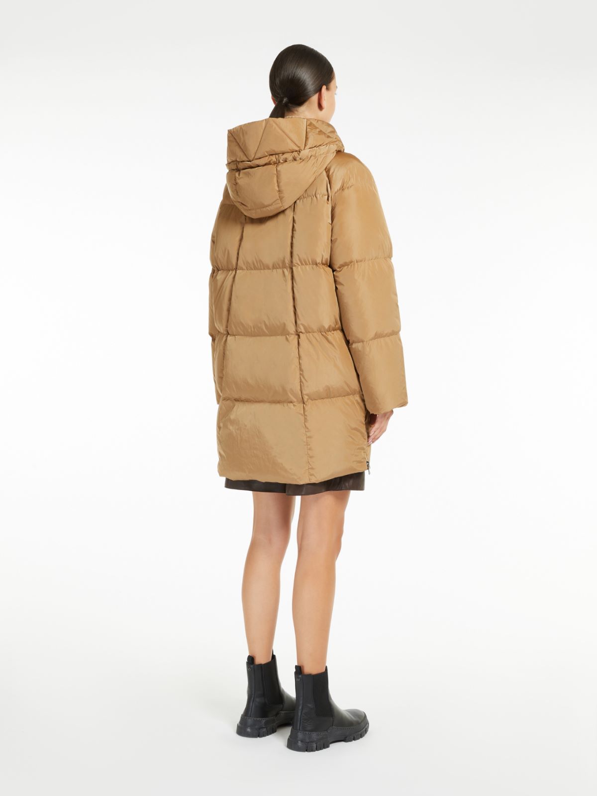 Weekend Parka in taffetà antigoccia Saldi Di Fabbrica