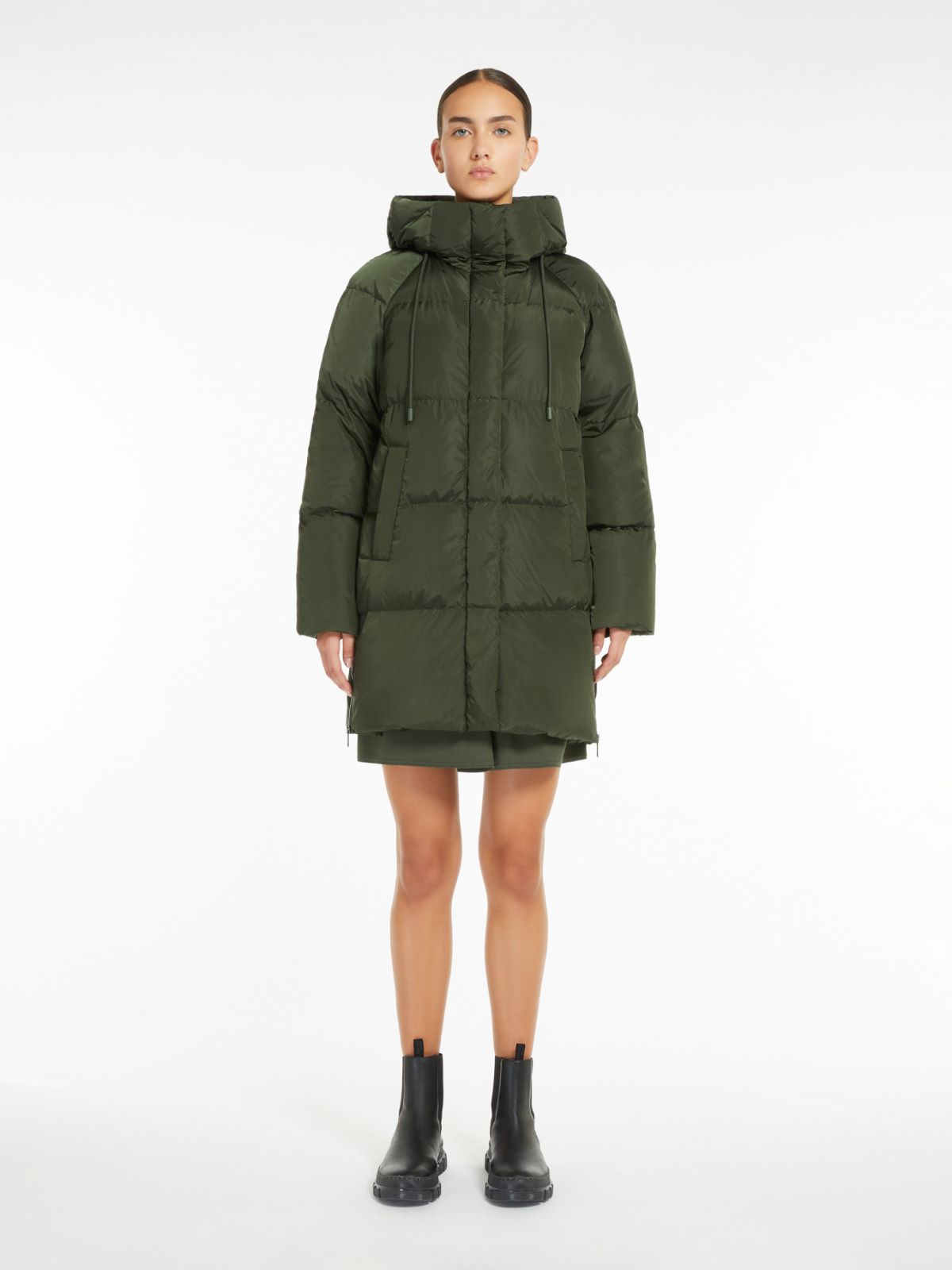 Weekend Parka in taffetà antigoccia Moda