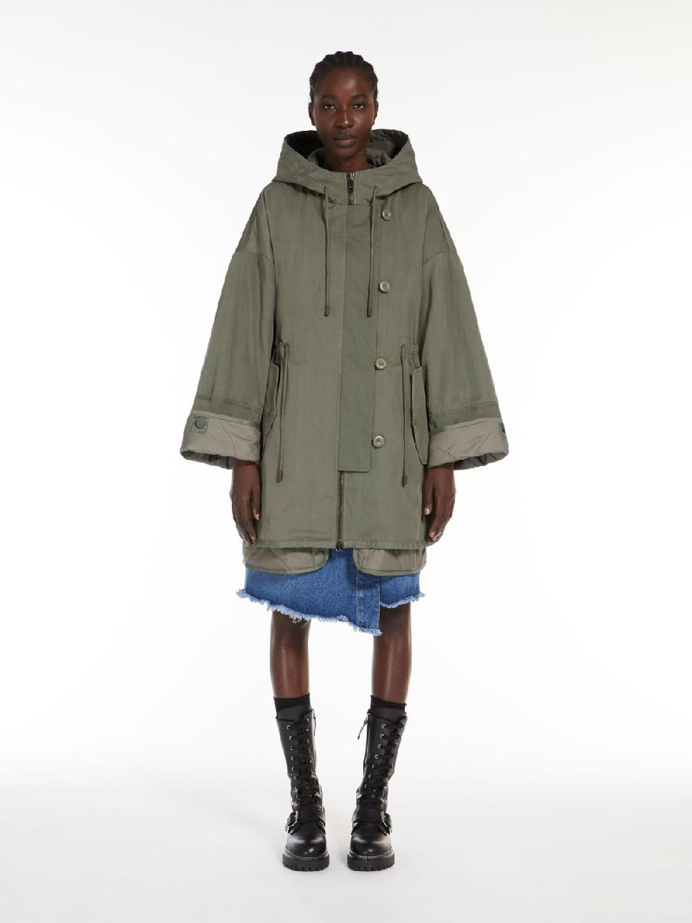 Weekend Parka reversibile in cotone antigoccia Italia