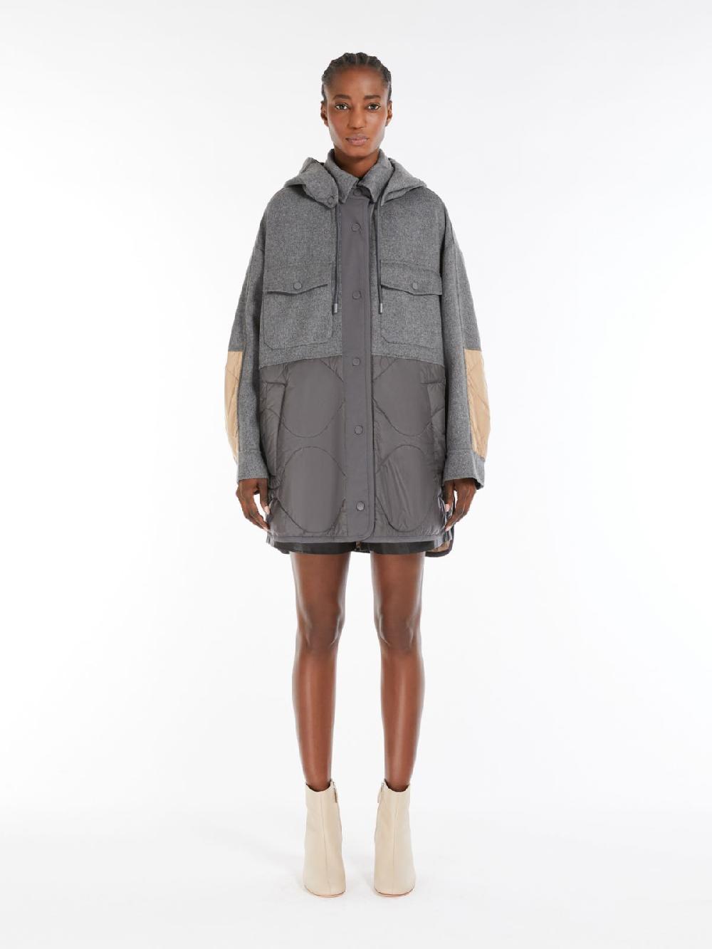 Weekend Giacca in double di lana e nylon Pezzi Unici