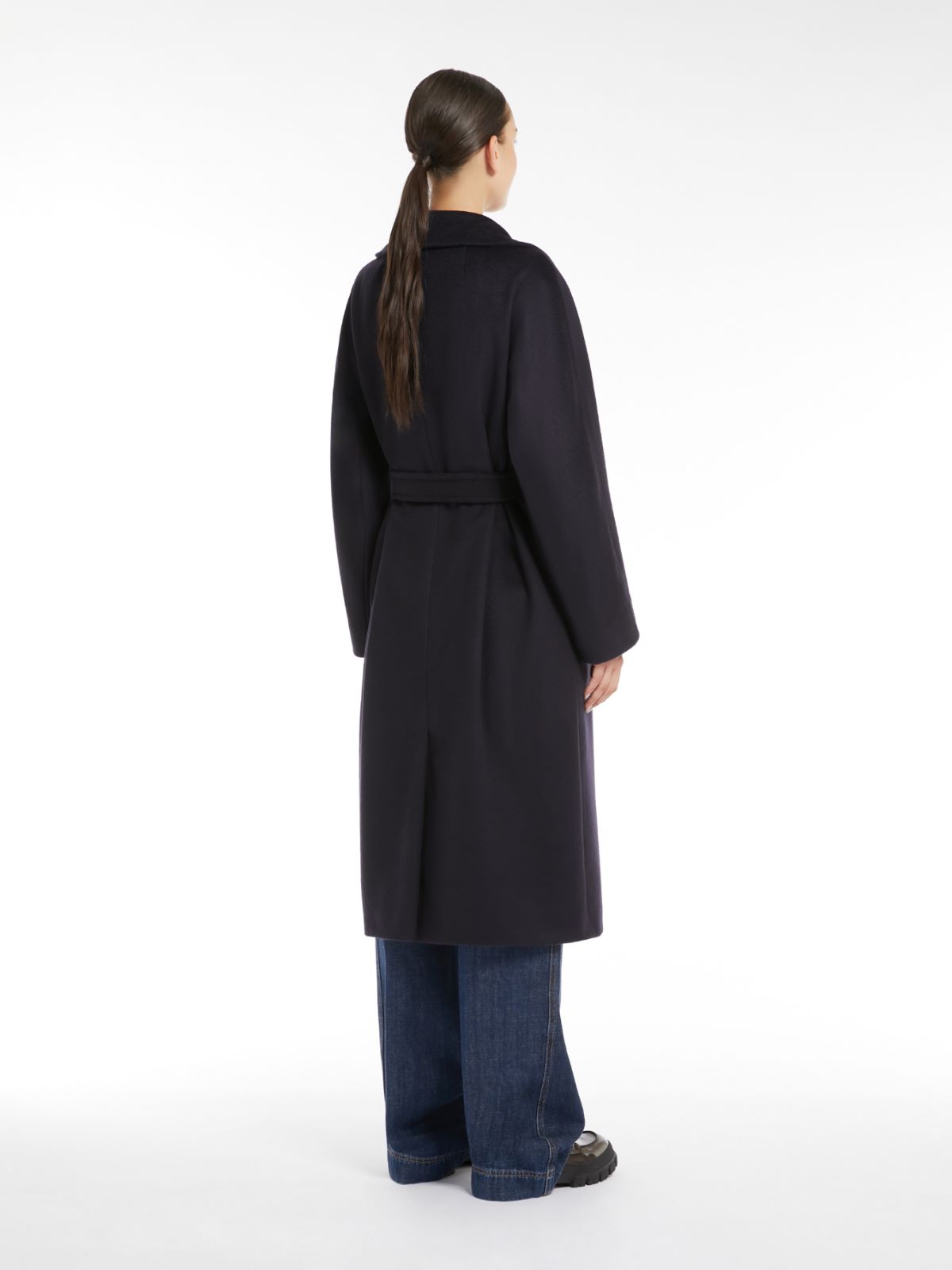 Weekend Cappotto in lana con cintura Convenienza