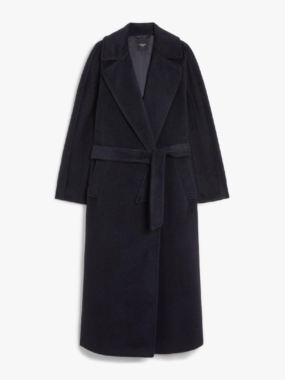 Weekend Cappotto a vestaglia in lana e alpaca Presa
