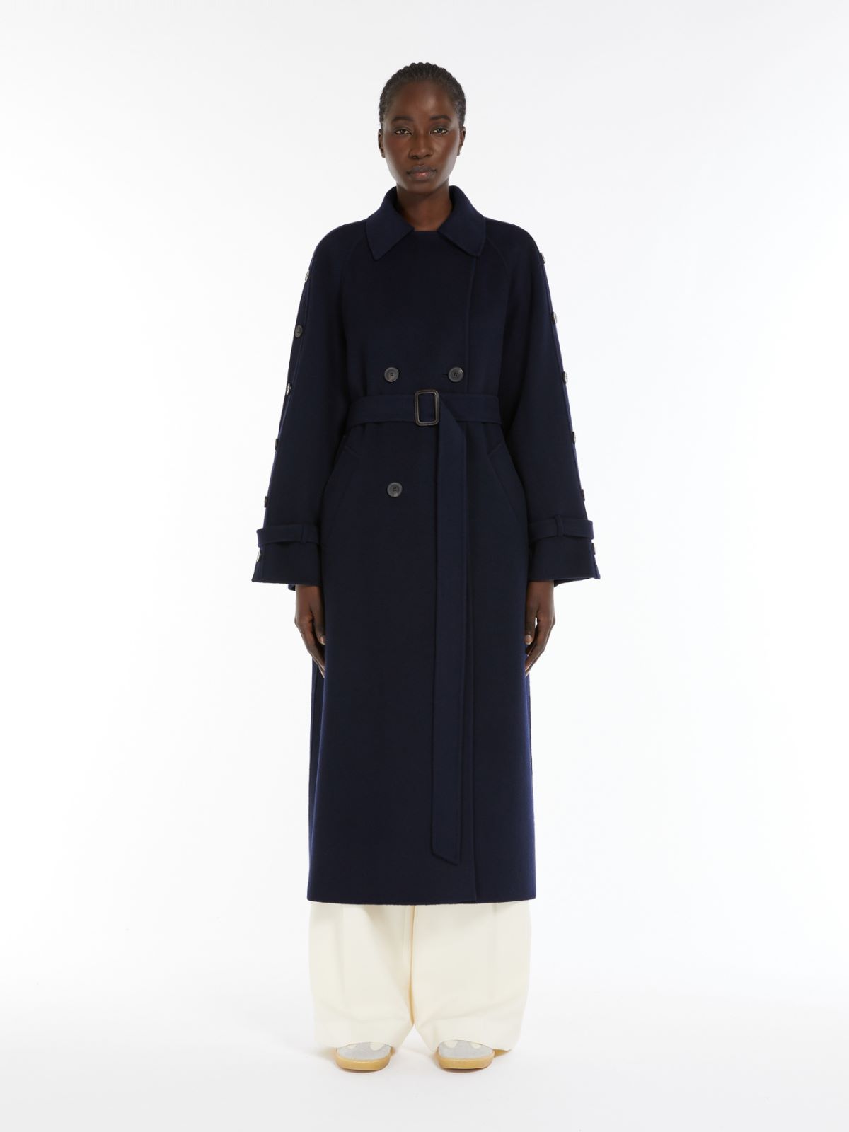 Weekend Cappotto trench in lana Sconto