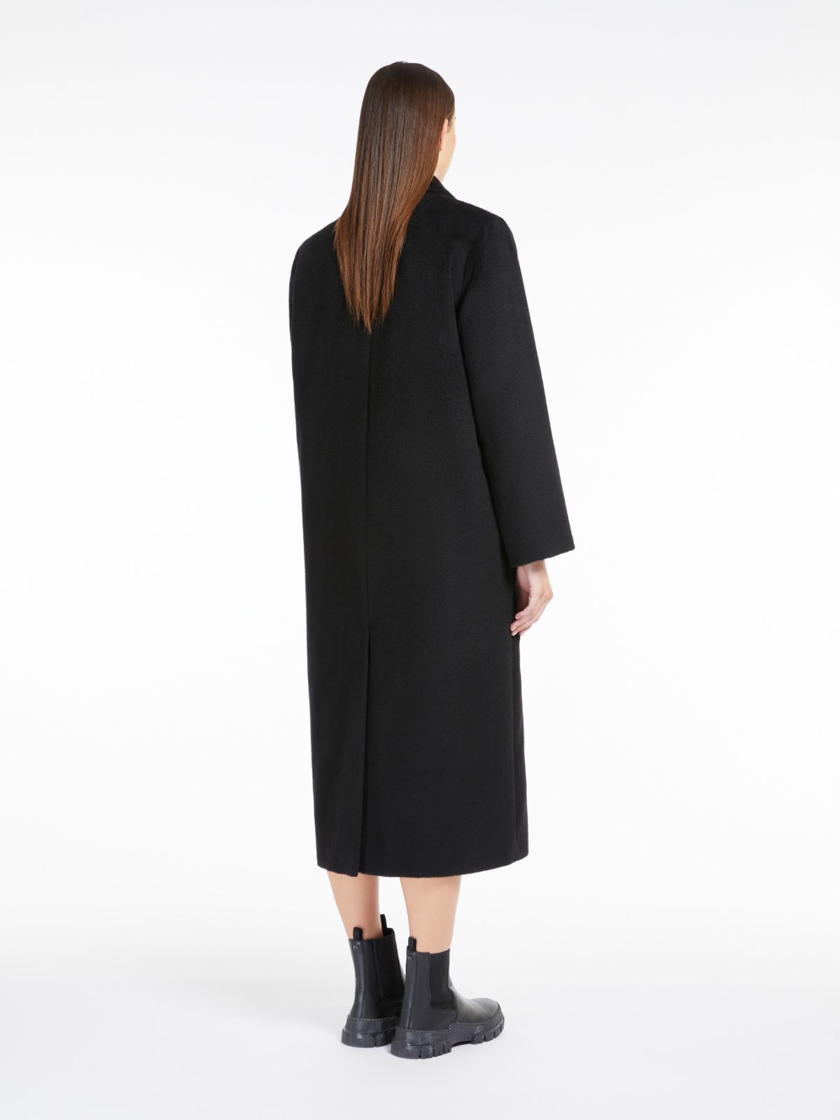 Weekend Cappotto doppiopetto in lana e alpaca Economico