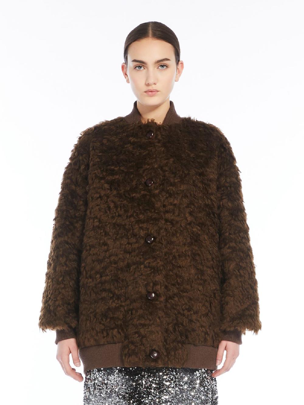 Weekend Bomber corto in tessuto furry Hotsell