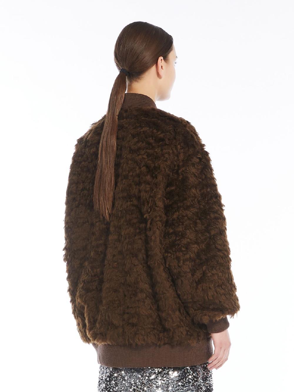 Weekend Bomber corto in tessuto furry Hotsell