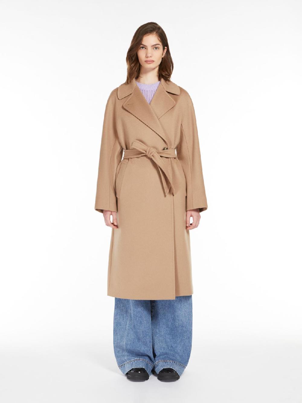 Weekend Cappotto in cachemire con cintura Saldi Di Fabbrica