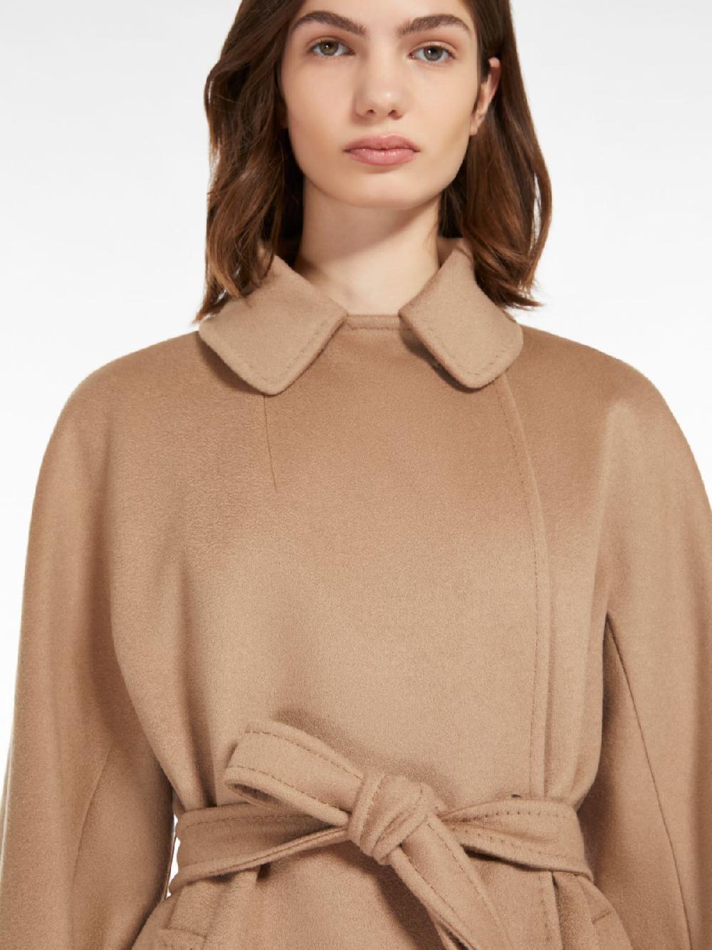 Weekend Cappotto in cachemire con cintura Saldi Di Fabbrica